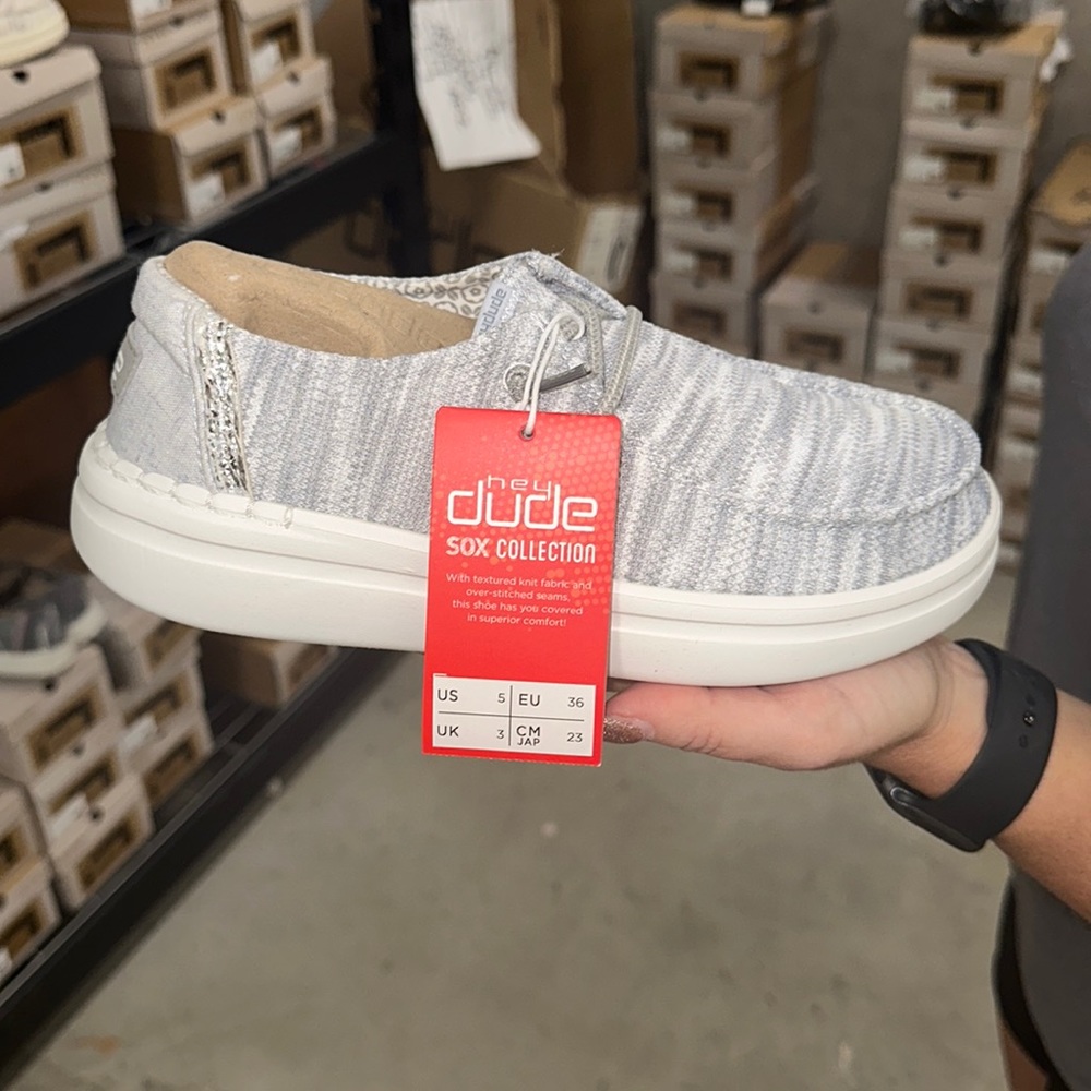 Hey Dude Wendy Rise Sox Glacier